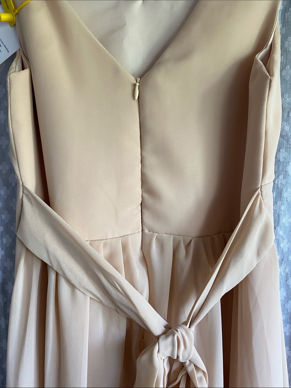 High-Low Ruffled Chiffon Dress - Picture 5 of 8
